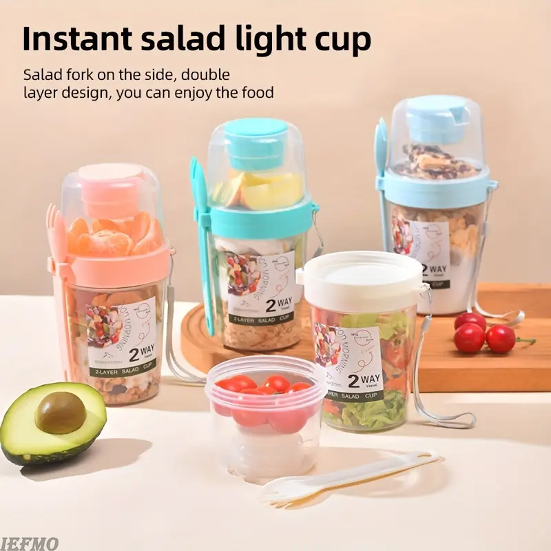 On-the-Go Salad Bowl Set with  - Meal Prep Yogurt Bowl review and price