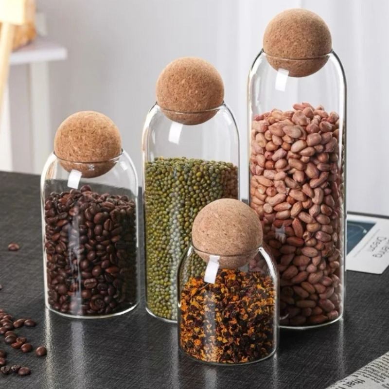 Glass Storage Jars with Ball C - Spice Jar Labels review and price