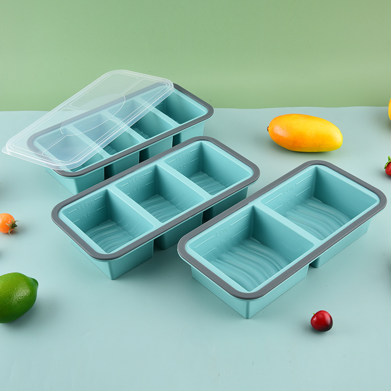 1pc Silicone Food Freezer Tray - Meal Prep Oatmeal review and price