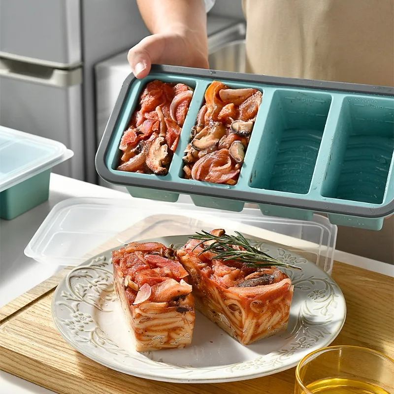 1pc Silicone Food Freezer Tray - Meal Prep Oatmeal review and price