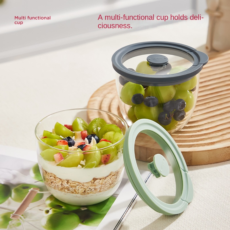 Glass Overnight Oats Container - Meal Prep Yogurt Bowl review and price