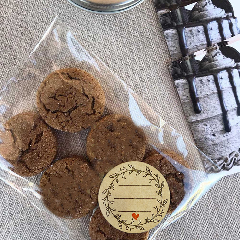 3 Rolls Kraft Paper Round Labe - Spice Jar Labels review and price